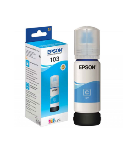 ‏מיכל דיו Epson 103 C13T00S14A אפסון מקורי