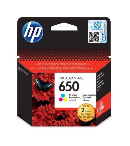 ‏ראש דיו  HP 650 CZ101AE מקורי