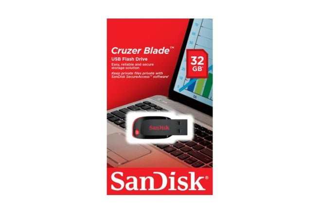 זכרון USB נייד SanDisk Cruzer Blade Z50 נפחים שונים